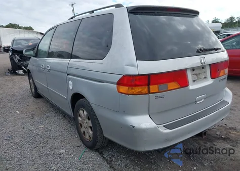 2004 Honda Odyssey Ex из США, поврежденный, VIN 5FNRL18884B124524